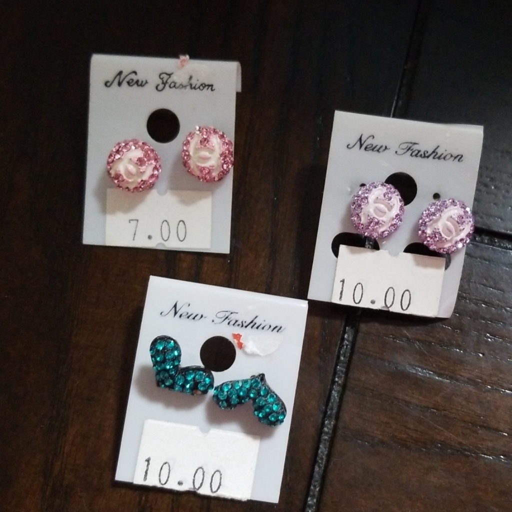 Bundle Of 3 Pairs Earrings